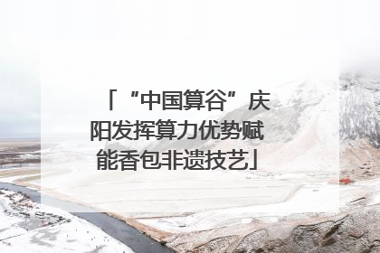 “中国算谷”庆阳发挥算力优势赋能香包非遗技艺