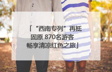 “西南专列”再抵固原 870名游客畅享清凉红色之旅