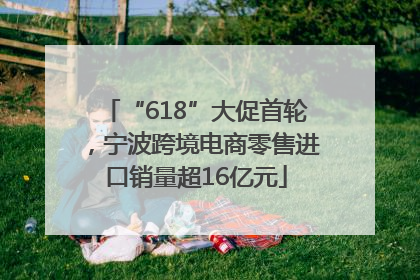 “618”大促首轮，宁波跨境电商零售进口销量超16亿元
