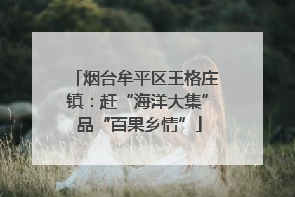 烟台牟平区王格庄镇：赶“海洋大集” 品“百果乡情”