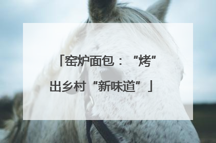 窑炉面包：“烤”出乡村“新味道”