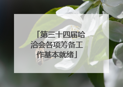 第三十四届哈洽会各项筹备工作基本就绪