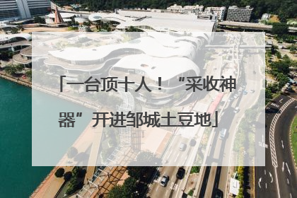 一台顶十人！“采收神器”开进邹城土豆地