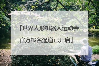 世界人形机器人运动会官方报名通道已开启