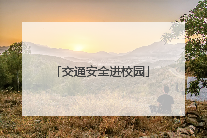 交通安全进校园