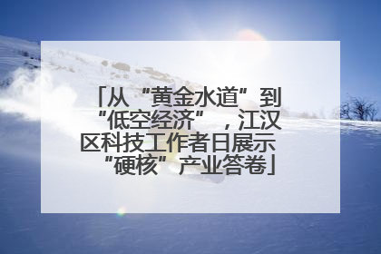 从“黄金水道”到“低空经济”，江汉区科技工作者日展示“硬核”产业答卷