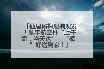 仙居杨梅现摘现发！顺丰航空件“上午寄，当天达”，“梅”好送到家！