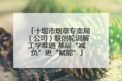 十堰市烟草专卖局（公司）联创轮训解工学难题 基层“减负”更“赋能”
