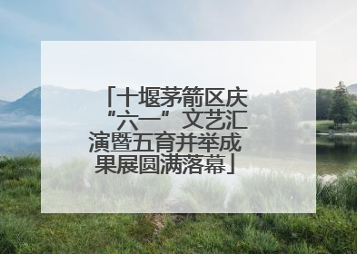 十堰茅箭区庆“六一”文艺汇演暨五育并举成果展圆满落幕