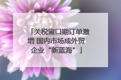 关税窗口期订单激增 国内市场成外贸企业“新蓝海”