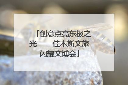 创意点亮东极之光——佳木斯文旅闪耀文博会