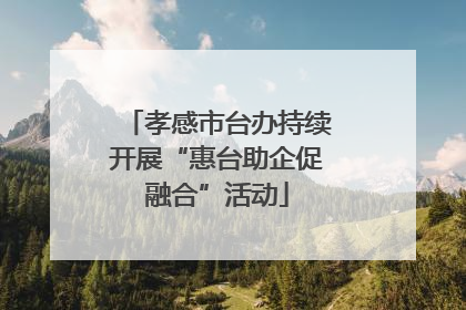 孝感市台办持续开展“惠台助企促融合”活动
