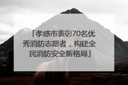 孝感市表彰70名优秀消防志愿者，构建全民消防安全新格局