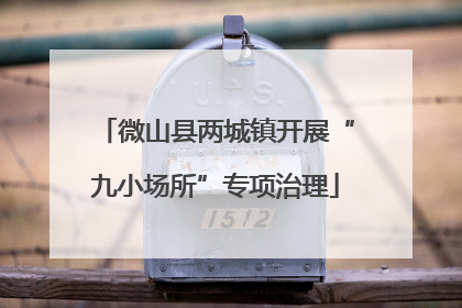 微山县两城镇开展“九小场所”专项治理