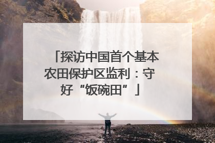 探访中国首个基本农田保护区监利：守好“饭碗田”