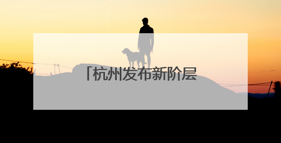杭州发布新阶层人士统战工作“十个一”重点项目