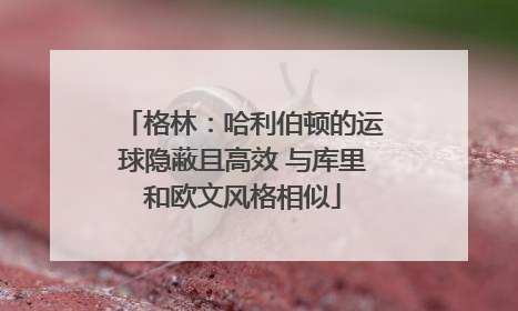 格林：哈利伯顿的运球隐蔽且高效 与库里和欧文风格相似