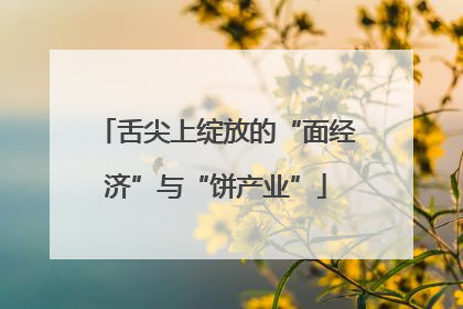 舌尖上绽放的“面经济”与“饼产业”
