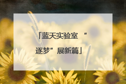 蓝天实验室 “逐梦”展新篇