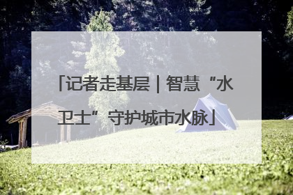 记者走基层｜智慧“水卫士”守护城市水脉