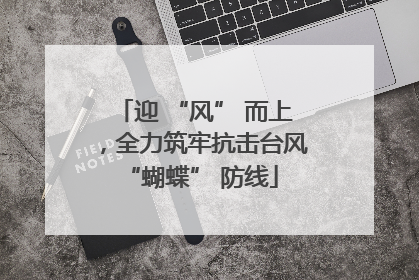 迎 “风” 而上，全力筑牢抗击台风 “蝴蝶” 防线