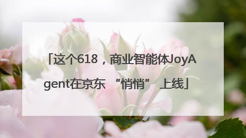 这个618，商业智能体JoyAgent在京东 “悄悄” 上线
