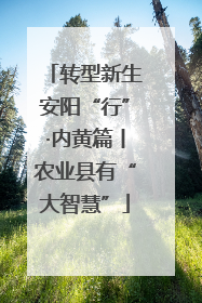 转型新生安阳“行”·内黄篇丨农业县有“大智慧”