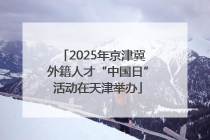 2025年京津冀外籍人才“中国日”活动在天津举办